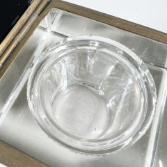1920s Art Deco Antique Square Glass Ink Well - 2955321