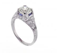 1920s Art Deco Diamond Engagement Ring - 457856