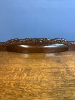 1920s Art Nouveau English Carved Sideboard in Oak - 4175196