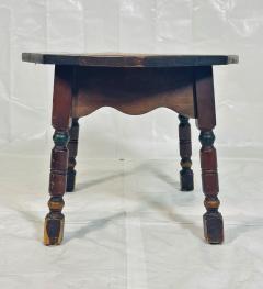 1920s California Spanish Revival Tile Top Octagonal Side Table - 4722038