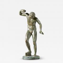 1920s Italian 12 bronze of a dancing Satyr - 3458472