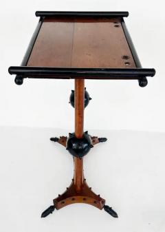 1920s Italian Military Smoking Side Table With Grenades on Legs and Feet - 3614044