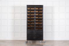 1920s Painted Haberdashery Cabinet with Glass Drawers - 3738794