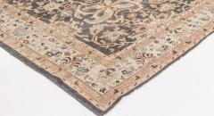 1920s Persian Sultanabad Handwoven Wool Rug in Beige Gray and Brown - 2454183