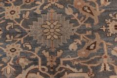 1920s Persian Sultanabad Handwoven Wool Rug in Beige Gray and Brown - 2454187