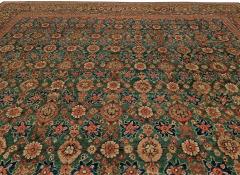 1920s Persian Sultanabad Red Brown and Beige Handwoven Wool Rug - 2454549