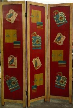 1920s Three Panel Folding Screen - 1590815