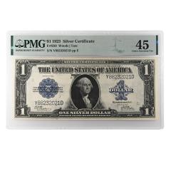 1923 1 Silver Certificate PMG XF 45 Choice Extremely Fine - 4550958