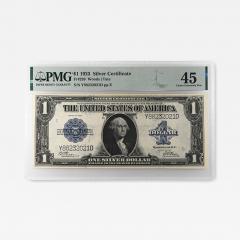 1923 1 Silver Certificate PMG XF 45 Choice Extremely Fine - 4553350