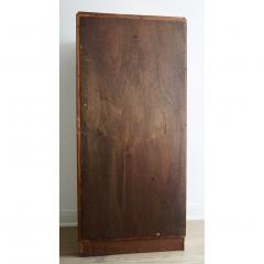 1930s Antique French Art Deco Figured Veneer Walnut 7 Drawer Chest Semainier - 1823283