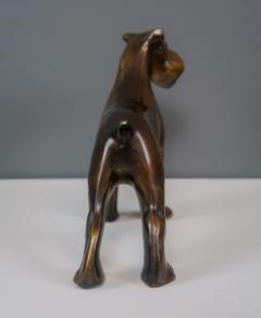 1930s Art Deco Period Bronze Terrier - 2242642