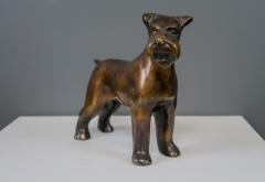 1930s Art Deco Period Bronze Terrier - 2242644