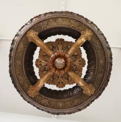 1930s French Bronze Chandelier - 4579829