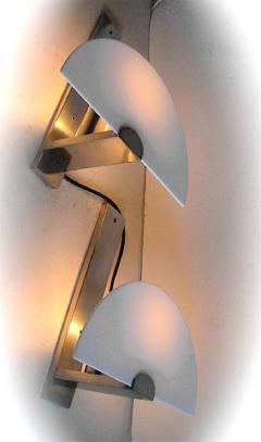 1930s French Modernist Art Deco Sconces Pair - 3794247