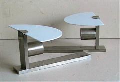 1930s French Modernist Art Deco Sconces Pair - 3794348