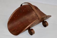 1930s Hammered Copper Log Holder - 2905341