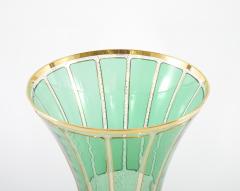 1930s Large Moser Glass Decorative Vase - 2471557