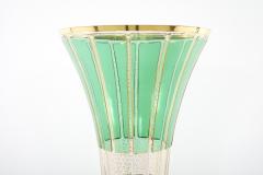 1930s Large Moser Glass Decorative Vase - 2471558