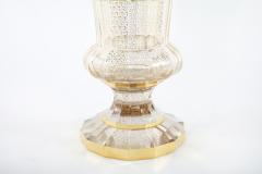1930s Large Moser Glass Decorative Vase - 2471559