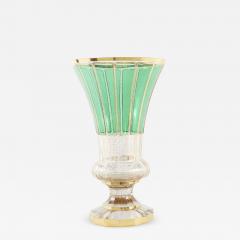 1930s Large Moser Glass Decorative Vase - 2474594