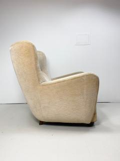 1930s Large Scale Danish Lounge Chair - 2245443