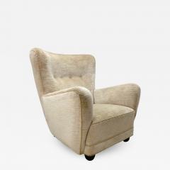 1930s Large Scale Danish Lounge Chair - 2245543