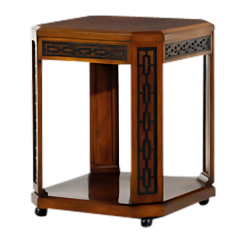 1930s Meroni Fossati style rootwood side table Milan Italy - 4524062