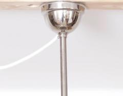 1930s Nickel Chrome Pendant Lamp Functionalism Germany Art Deco - 550911