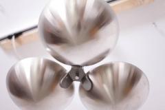 1930s Steel Pendant Lamp Functionalism Germany Art Deco - 550917