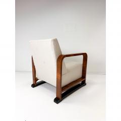 1930s Swedish Art Deco Chair and Ottoman - 4606125