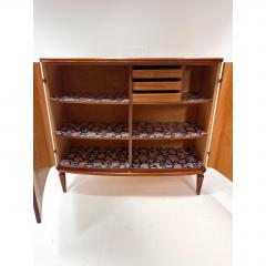 1930s Swedish Cabinet With Decorative Inlay - 4706821