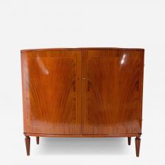 1930s Swedish Cabinet With Decorative Inlay - 4707931