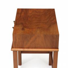 1930s Walnut Nightstand Side Table - 2463938