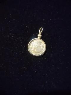 1937 Silver Buffalo Nickel Pendant - 3820889