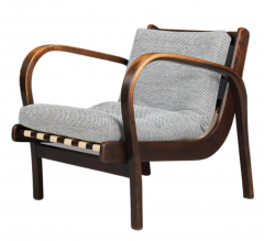 1940 Kozelka Krop ek low armchair Czech - 2974962