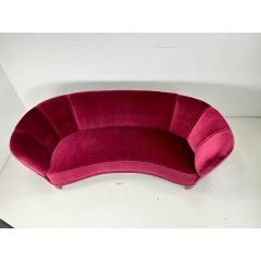 1940 s Curved Danish Sofa - 4554794