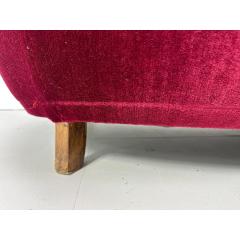 1940 s Curved Danish Sofa - 4554802
