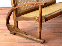 1940S FRENCH CANED BENCH - 2778866
