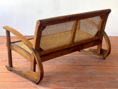 1940S FRENCH CANED BENCH - 2778886