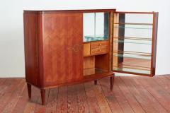 1940S ITALIAN MAHOGANY BAR CABINET - 3293677