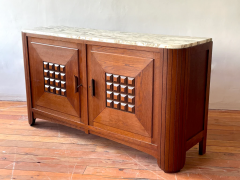 1940S OAK CABINET WITH MARBLE TOP - 2851252