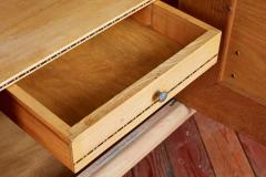 1940S OAK SIDEBOARD WITH BURGUNDY MARBLE - 3091389