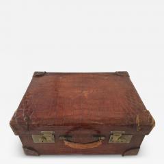 1940s Alligator Skin Suitcase - 4000338