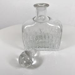 1940s Art Deco Lovely Leaded Glass Crystal Decanter w Stopper - 3122266