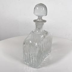 1940s Art Deco Lovely Leaded Glass Crystal Decanter w Stopper - 3122271