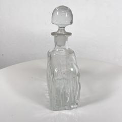 1940s Art Deco Lovely Leaded Glass Crystal Decanter w Stopper - 3122272