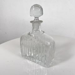 1940s Art Deco Lovely Leaded Glass Crystal Decanter w Stopper - 3122273