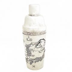 1940s Asian Dial a Drink Cocktail Shaker - 3265301