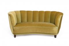 1940s Danish Deco Sofa in Original Mohair 2 - 2760143