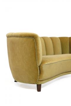 1940s Danish Deco Sofa in Original Mohair 2 - 2760145